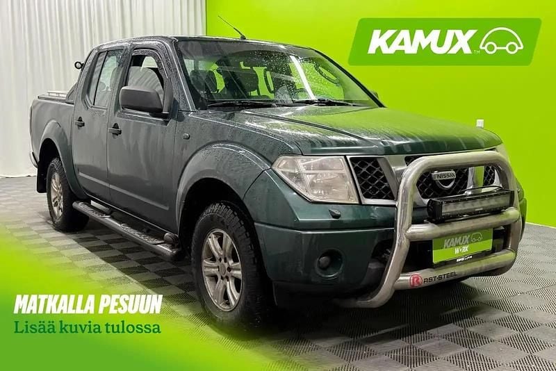 Vihreä Käytetty 2007 Nissan Navara Nouto | 9 490 € (Hieman kallis) - Kuva 1/4