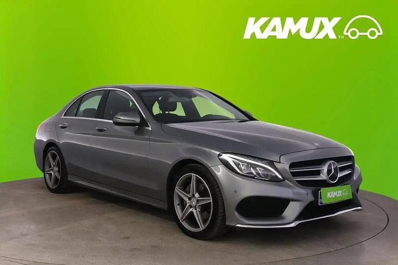 Käytetty Mercedes C220 Business 170 HP (125 kW) 2016 Hopea / harmaa Sedan