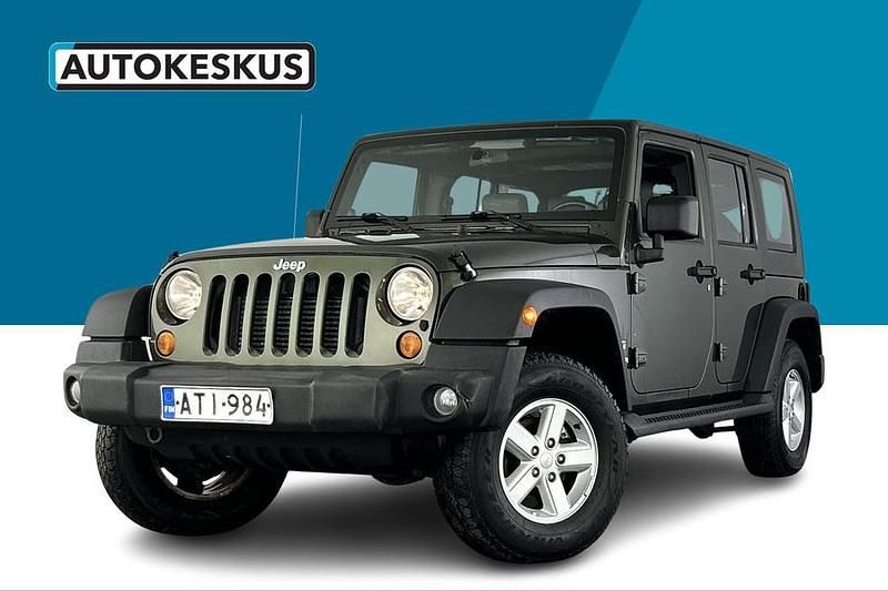 Vihreä Käytetty 2007 Jeep Wrangler Unlimited Sport Katumaasturi | 28 790 € - Kuva 1/3