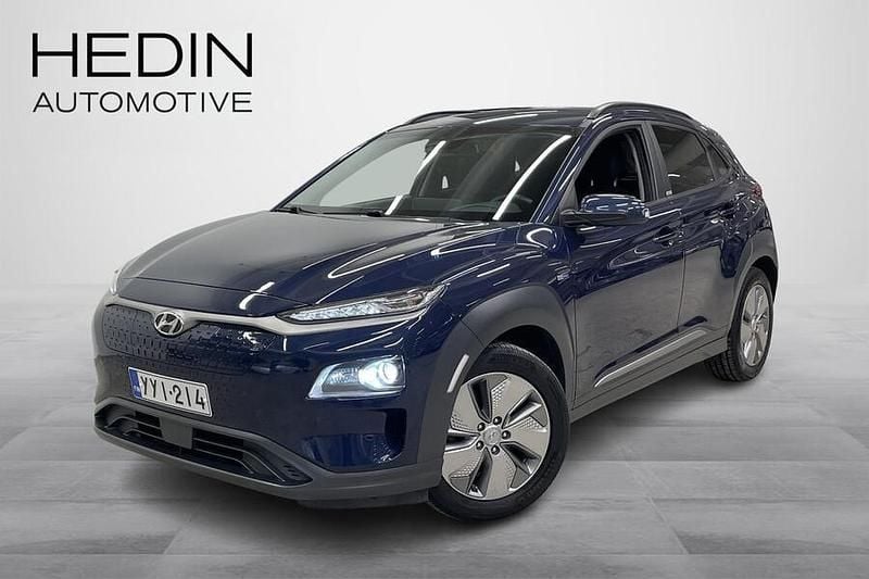 Sininen Käytetty 2021 Hyundai Kona Style Katumaasturi | 22 900 € (Perustarjous) - Kuva 1/4
