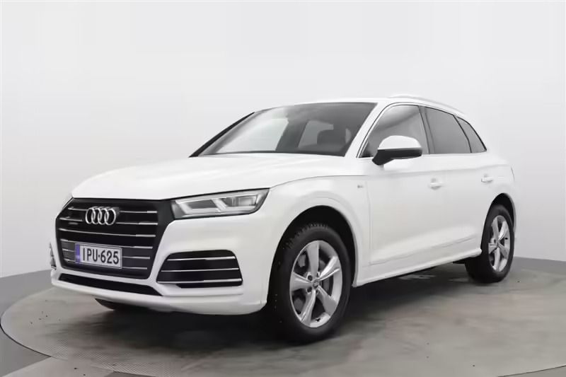 Valkoinen Käytetty 2020 Audi Q5 S-Line Katumaasturi | 41 580 € - Kuva 1/4