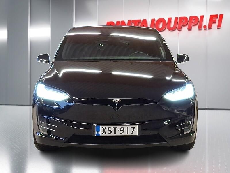Käytetty Tesla Model X 244 kW (332 HP) 2017 Musta Katumaasturi