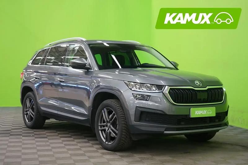 Hopea / harmaa Käytetty 2022 Skoda Kodiaq Ambition Katumaasturi | 26 470 € (Perustarjous) - Kuva 1/4