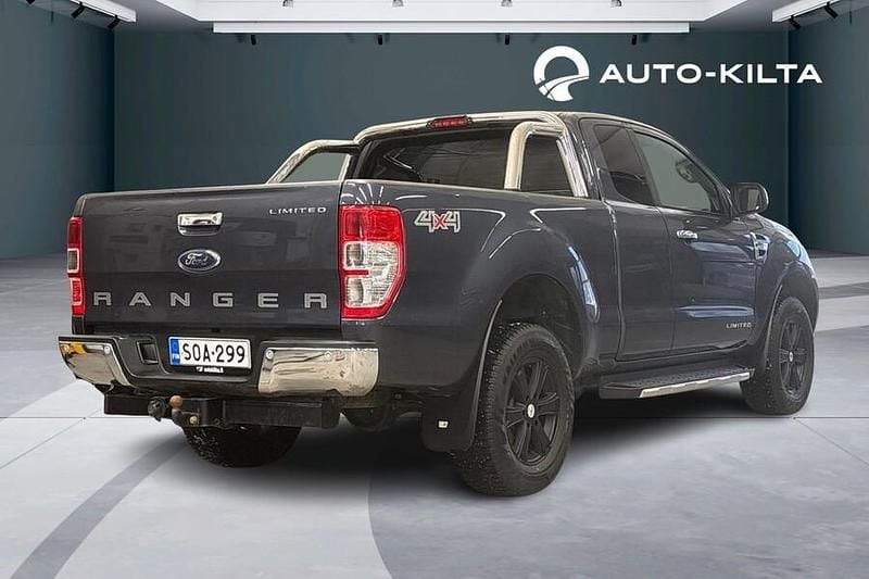 Käytetty Ford Ranger Limited 160 HP (117 kW) 2018 Harmaa Nouto
