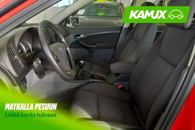 Käytetty Saab 9-3 Linear 150 HP (110 kW) 2006 Punainen Farmari