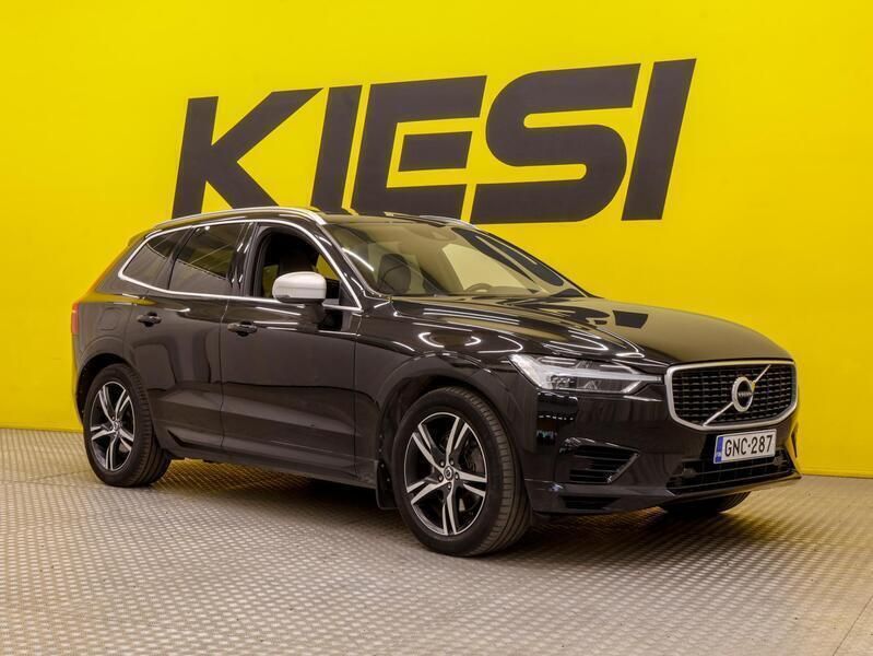 Musta Käytetty 2018 Volvo XC60 R-Design Katumaasturi | 30 670 € (Hyvä tarjous) - Kuva 1/3