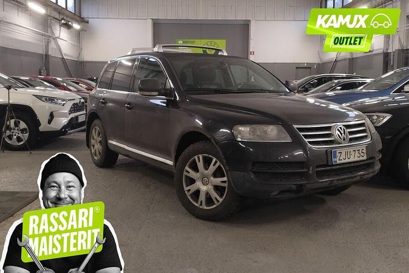 Musta Käytetty 2005 VW Touareg Katumaasturi | 5 000 € - Kuva 1/4
