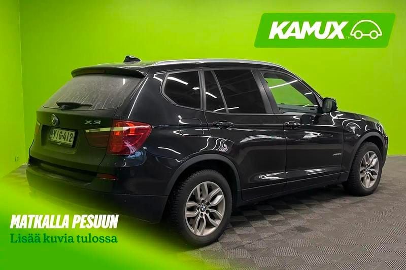 Käytetty BMW X3 184 HP (135 kW) 2013 Musta Katumaasturi
