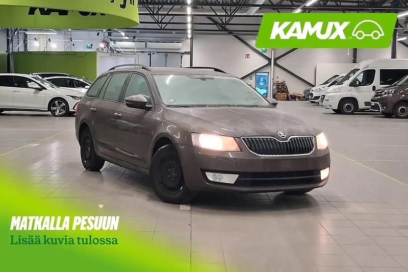 Ruskea Käytetty 2015 Skoda Octavia Ambition Farmari | 15 470 € (Hyvä tarjous) - Kuva 1/4