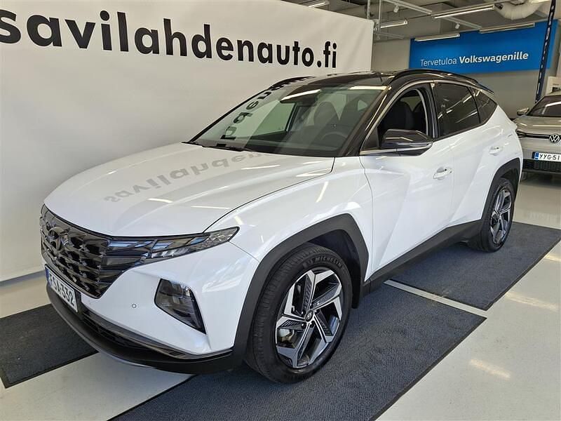 Valkoinen Käytetty 2024 Hyundai Tucson Premium Katumaasturi | 40 900 € - Kuva 1/4