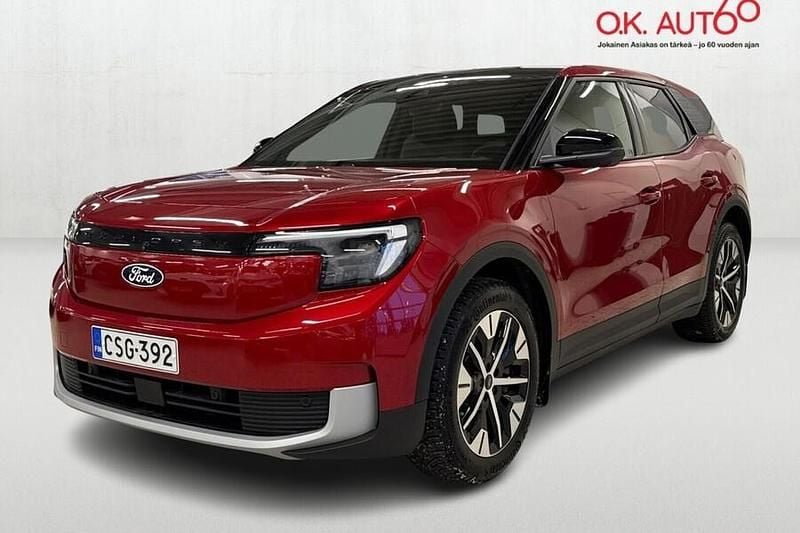 Punainen Käytetty 2024 Ford Explorer Extended Range Katumaasturi | 44 900 € (Perustarjous) - Kuva 1/4