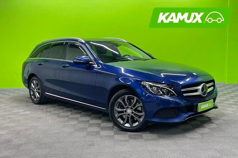 Sininen Käytetty 2016 Mercedes C250 Avantgarde Farmari | 17 390 € (Hyvä tarjous) - Kuva 1/4