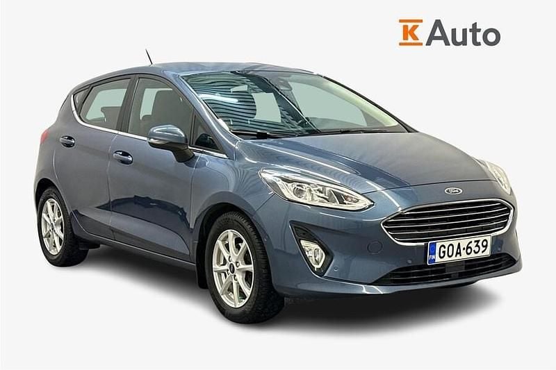 Käytetty Ford Fiesta Titanium 124 HP (91 kW) 2020 Sininen Viistoperä