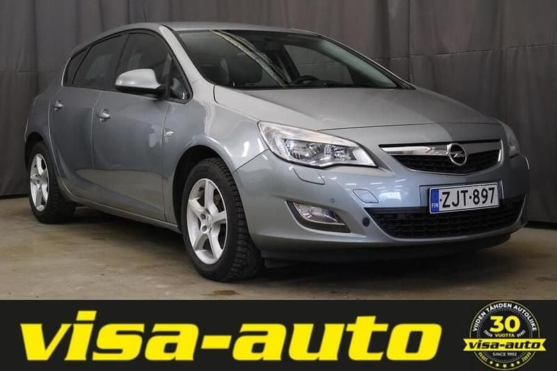 Käytetty Opel Astra Enjoy 120 HP (88 kW) 2012 Harmaa Viistoperä