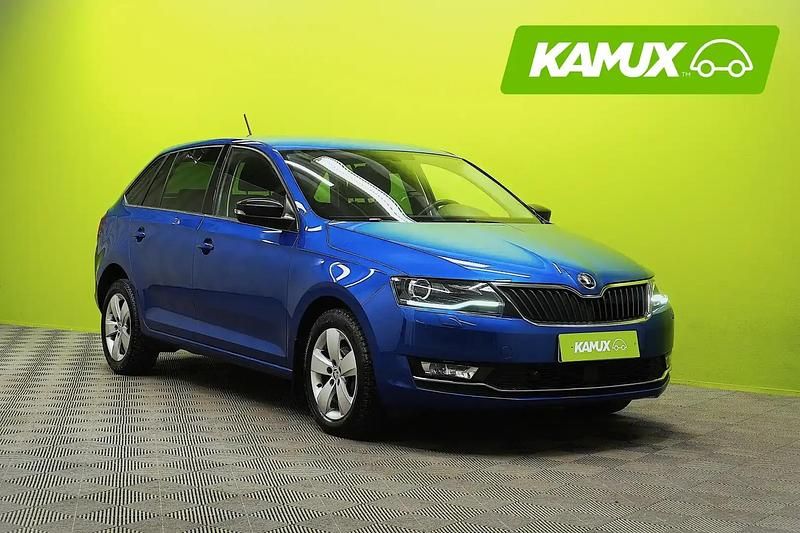 Sininen Käytetty 2018 Skoda Rapid Style Sedan | 12 390 € (Perustarjous) - Kuva 1/4