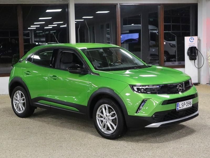 Käytetty Opel Mokka-e Comfort 100 kW (136 HP) 2021 Vihreä Katumaasturi
