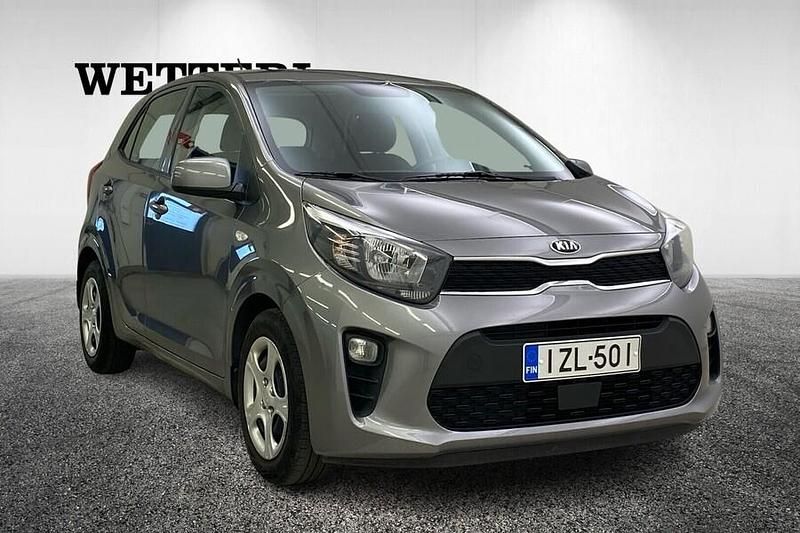 Harmaa Käytetty 2021 Kia Picanto LX Viistoperä | 7 700 € (Hyvä tarjous) - Kuva 1/3