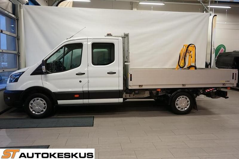 Valkoinen Käytetty 2021 Ford Transit Trend Nouto | 59 900 € - Kuva 1/4