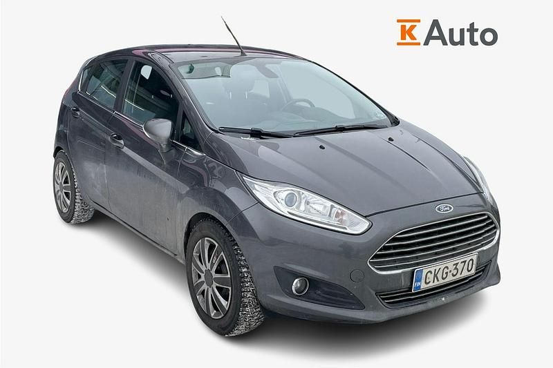 Käytetty Ford Fiesta Titanium 101 HP (74 kW) 2016 Harmaa Viistoperä