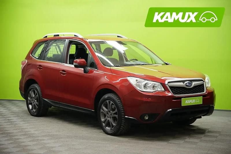 Punainen Käytetty 2015 Subaru Forester Katumaasturi | 12 980 € (Perustarjous) - Kuva 1/4