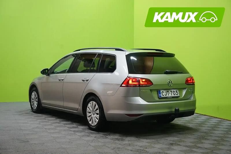 Käytetty VW Golf VII Trendline 86 HP (63 kW) 2015 Hopea / harmaa Farmari