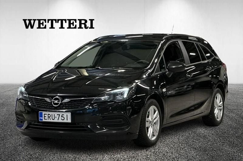 Käytetty Opel Astra Comfort 122 HP (89 kW) 2021 Musta Farmari