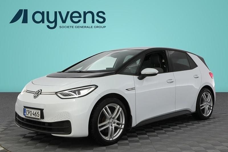 Käytetty VW ID.3 Pro 150 kW (204 HP) 2021 Valkoinen Viistoperä