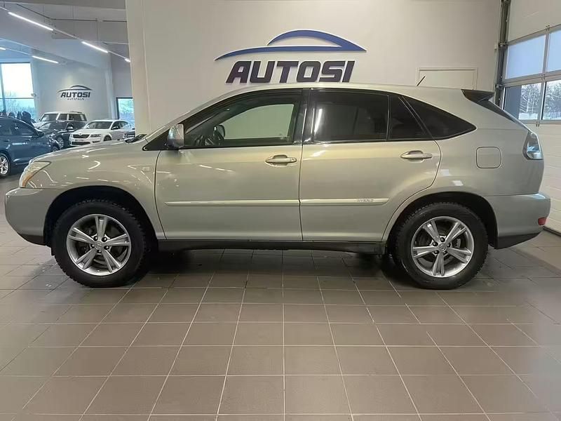 Käytetty Lexus RX400h 211 HP (155 kW) 2007 Hopea Katumaasturi