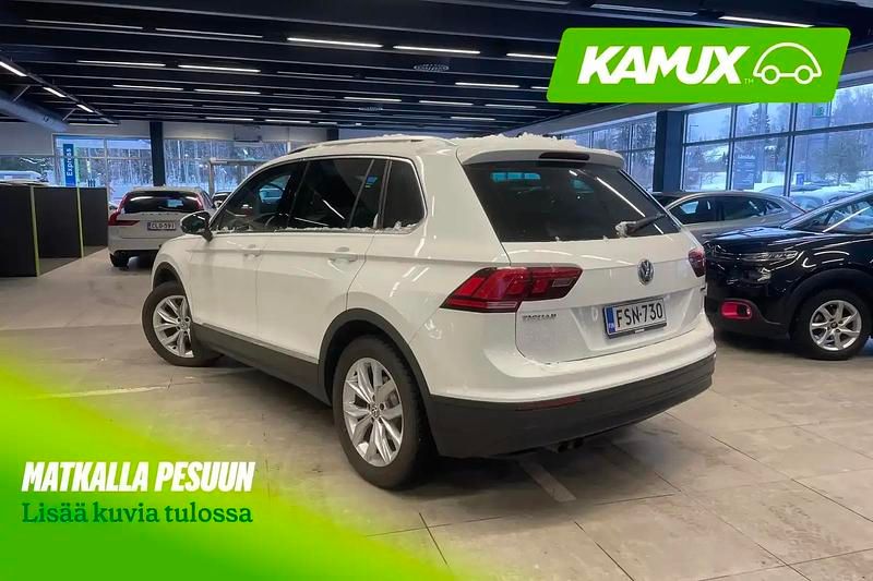Käytetty VW Tiguan Comfortline 150 HP (110 kW) 2018 Valkoinen Katumaasturi