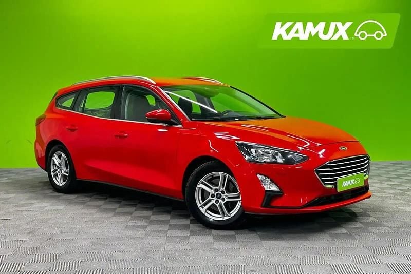 Punainen Käytetty 2020 Ford Focus Trend Farmari | 8 950 € (Hyvä tarjous) - Kuva 1/4
