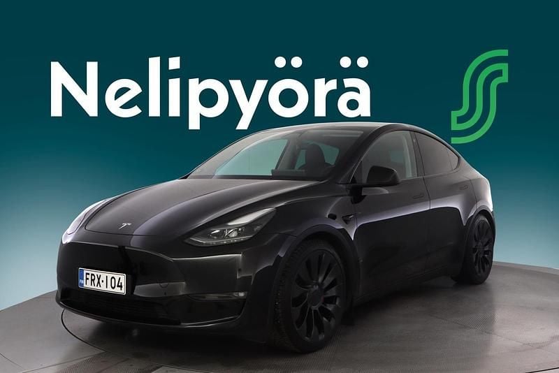 Käytetty 2023 Tesla Model Y Performance Katumaasturi | 39 900 € (Perustarjous) - Kuva 1/3