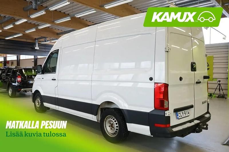 Käytetty MAN TGE 177 HP (130 kW) 2020 Valkoinen Van