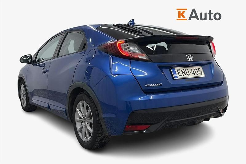 Käytetty Honda Civic Comfort 99 HP (72 kW) 2016 Sininen Viistoperä