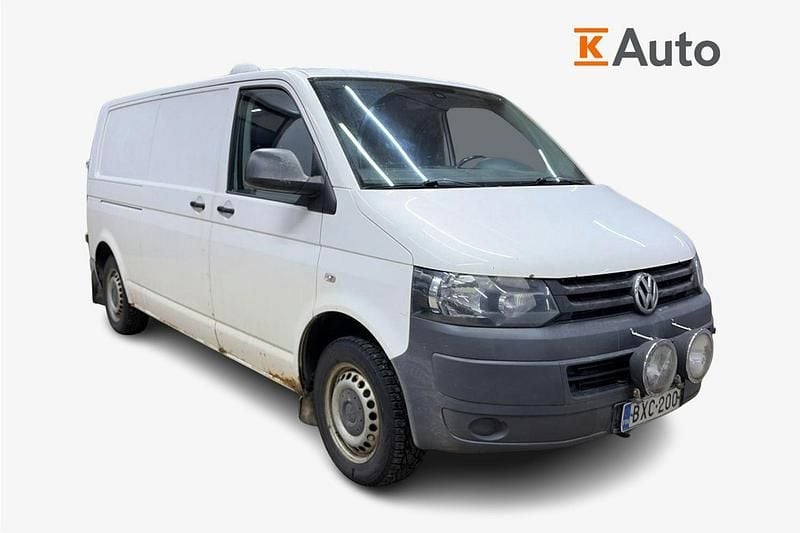 Valkoinen Käytetty 2012 VW T5 Van | 13 480 € (Perustarjous) - Kuva 1/4