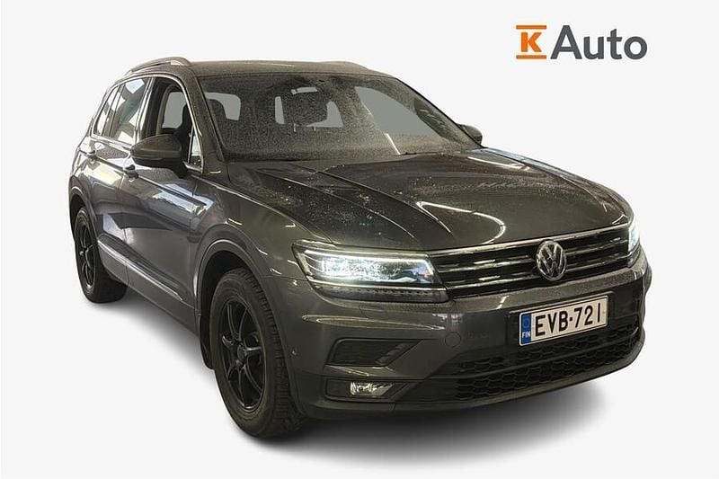 Käytetty VW Tiguan Highline 150 HP (110 kW) 2018 Hopea Katumaasturi
