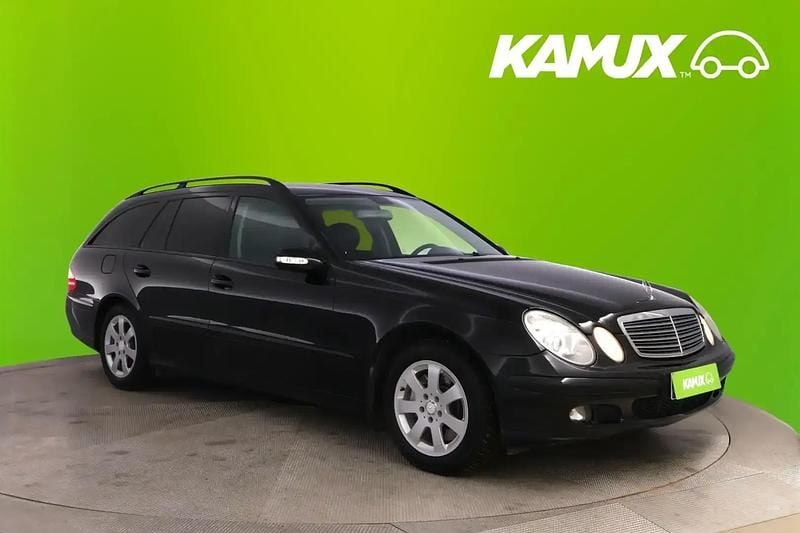 Musta Käytetty 2007 Mercedes E200 Farmari | 5 990 € - Kuva 1/4
