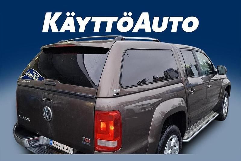 Ruskea/beige Käytetty 2014 VW Amarok Highline Nouto | 21 990 € (Hyvä tarjous) - Kuva 1/4