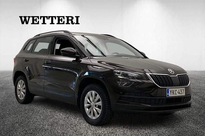 Käytetty Skoda Karoq Ambition 150 HP (110 kW) 2018 Ruskea Katumaasturi