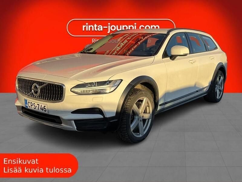 Valkoinen Käytetty 2018 Volvo V90 CC Business Edition Farmari | 31 990 € (Supertarjous) - Kuva 1/3