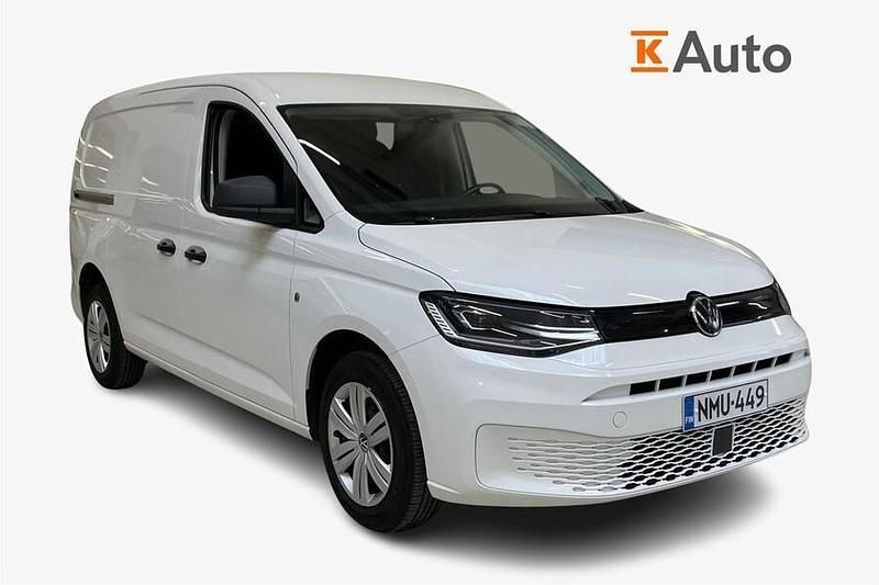 Valkoinen Käytetty 2023 VW Caddy Maxi Tila-auto | 28 890 € (Hyvä tarjous) - Kuva 1/3