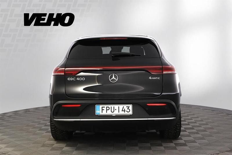 Käytetty Mercedes EQC400 AMG 300 kW (408 HP) 2020 Musta Katumaasturi