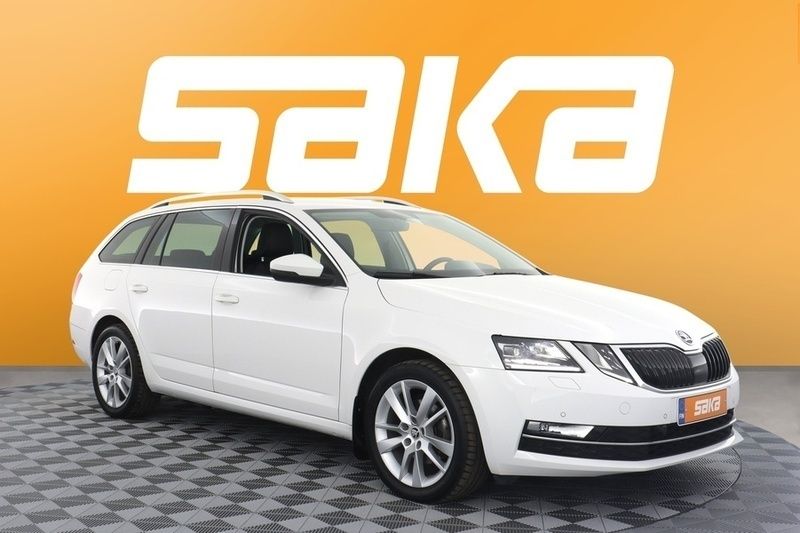 Valkoinen Käytetty 2020 Skoda Octavia G-TEC Style Farmari | 20 900 € (Perustarjous) - Kuva 1/3