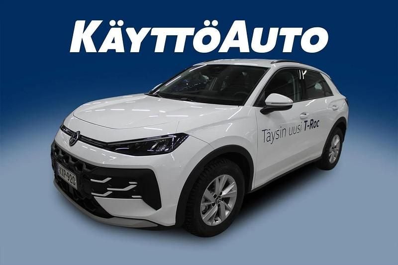 Pure white Uusi 2026 VW T-Roc Comfortline Katumaasturi | 36 900 € (Perustarjous) - Kuva 1/4