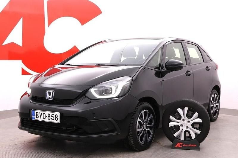 Musta Käytetty 2021 Honda Jazz Elegance Viistoperä | 19 590 € (Hyvä tarjous) - Kuva 1/4