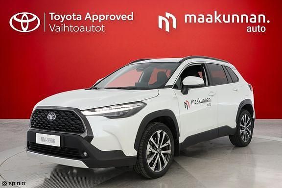 Valkoinen Uusi 2025 Toyota Corolla Cross Edition Katumaasturi | 39 500 € (Perustarjous) - Kuva 1/4
