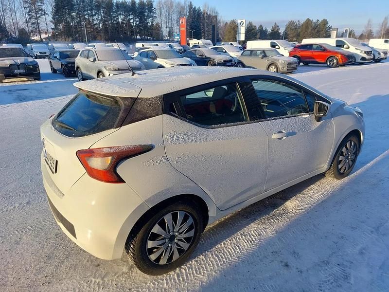 Käytetty Nissan Micra Acenta 92 HP (67 kW) 2022 Valkoinen Viistoperä