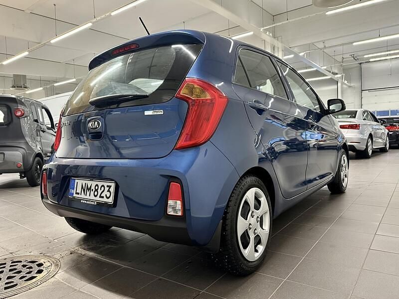 Käytetty Kia Picanto LX 67 HP (49 kW) 2016 Sininen Viistoperä