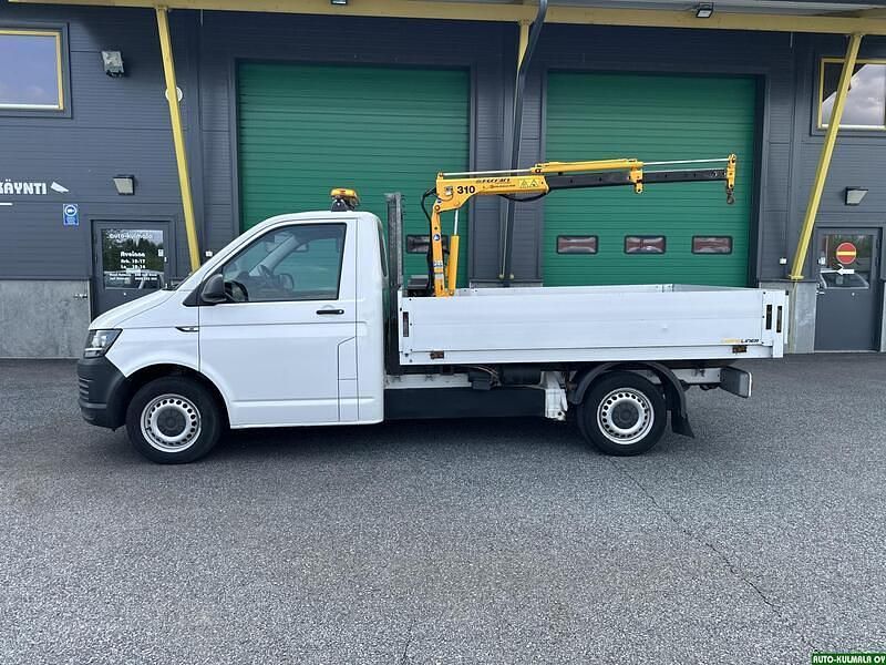 Valkoinen Käytetty 2017 VW T6 Van | 34 500 € (Kallis) - Kuva 1/4