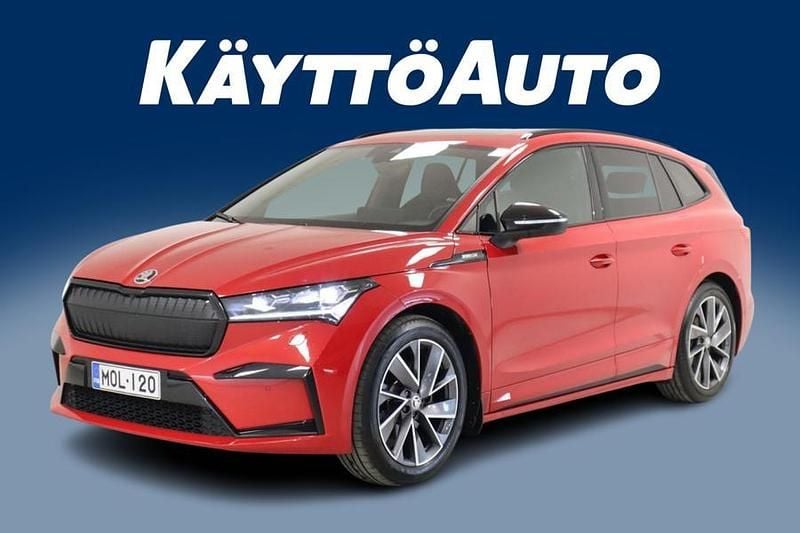 Käytetty 2022 Skoda Enyaq iV SportLine Katumaasturi | 29 900 € (Perustarjous) - Kuva 1/4