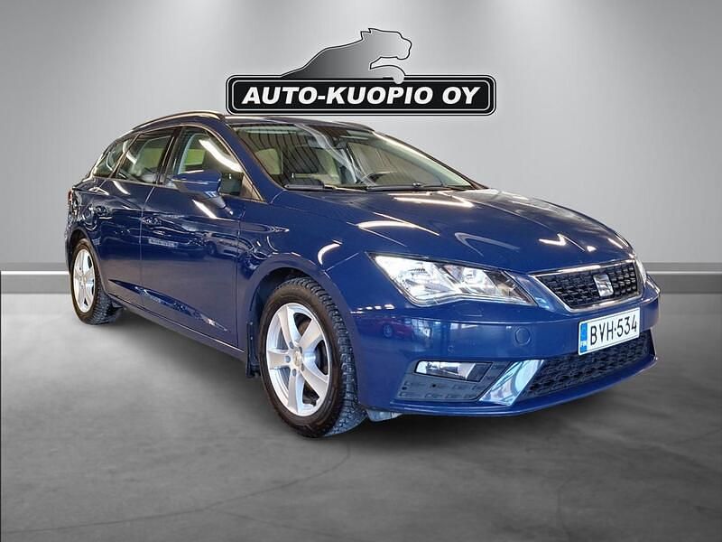 Sininen Käytetty 2018 Seat Leon ST Style Farmari | 9 380 € (Kallis) - Kuva 1/4